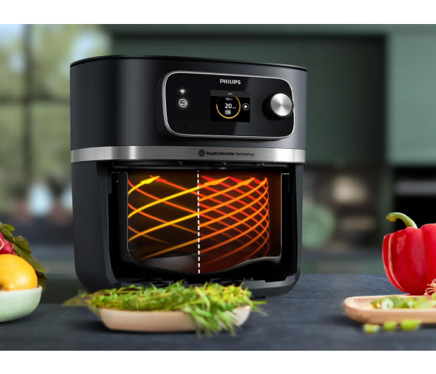 Philips Airfryer HD9880/90 czarny - 1536639 - zdjęcie 3